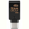 Флеш-накопичувач USB3.1 256GB OTG Type-C Team M181 Black (TM1813256GB01)