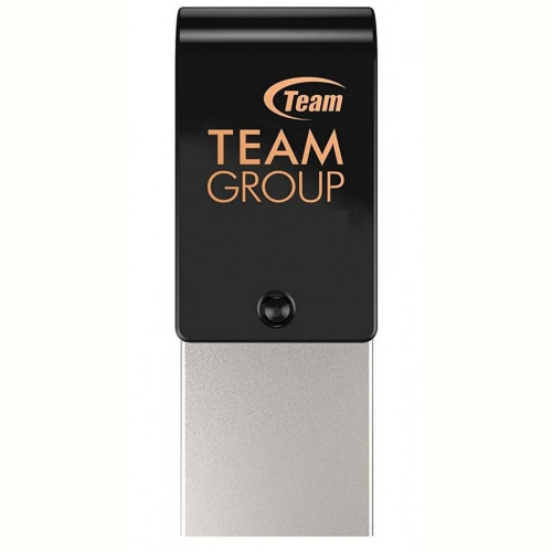 Флеш-накопичувач USB3.1 256GB OTG Type-C Team M181 Black (TM1813256GB01)