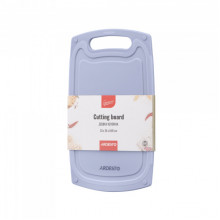 Дошка кухонна Ardesto Gemini, 33х20х0.85см, пластик, сірий