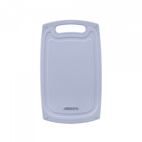 Дошка кухонна Ardesto Gemini, 33х20х0.85см, пластик, сірий