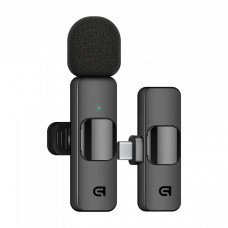 Бездротовий петличний мікрофон ArmorStandart ASM2 USB type-C black (ARM80110)