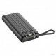 Зовнішній акумулятор Power Bank VEGER 20000mAh 22.5W Black (VG-W2047/W2059)