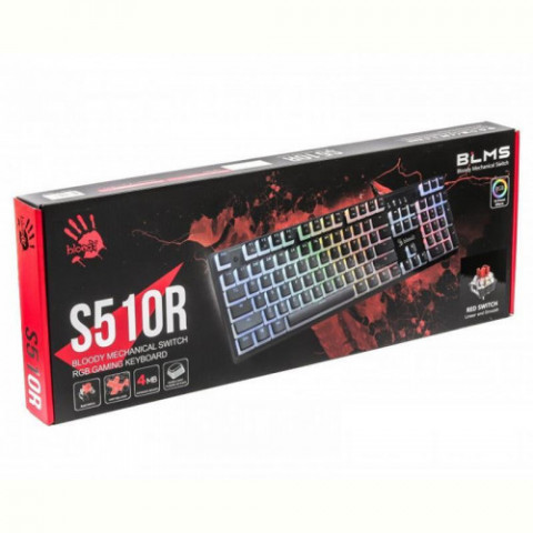 Клавіатура S510R Bloody Pudding Black
