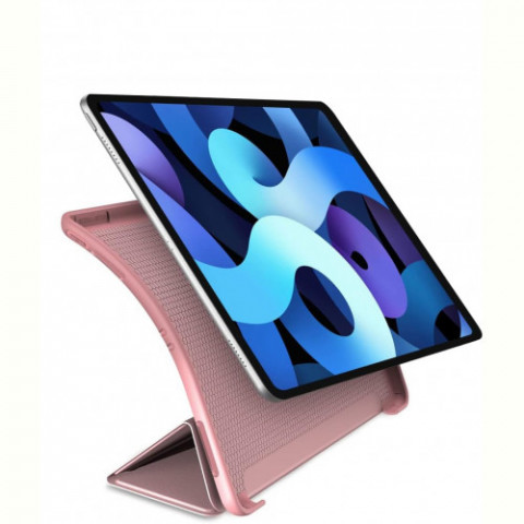 Чохол-книжка BeCover Tri Fold Soft TPU Silicone для Apple iPad Air (4/5) 2020/2022 10.9" Pink (711133)