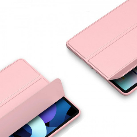 Чохол-книжка BeCover Tri Fold Soft TPU Silicone для Apple iPad Air (4/5) 2020/2022 10.9" Pink (711133)