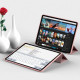 Чохол-книжка BeCover Tri Fold Soft TPU Silicone для Apple iPad Air (4/5) 2020/2022 10.9" Pink (711133)