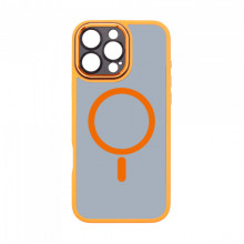 Чохол ArmorStandart Unit MagSafe SE для Apple iPhone 16 Pro Max Orange Black (ARM81151)