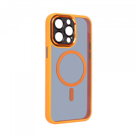 Чохол ArmorStandart Unit MagSafe SE для Apple iPhone 16 Pro Max Orange Black (ARM81151)