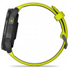 Смарт-годинник Garmin Forerunner 965 Carbon Gray DLC Titanium Bezel with Black Case and Amp Yellow/Black Silicone Band (010-02809-82)