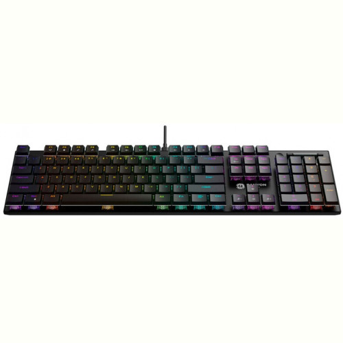 Клавіатура Canyon Cometstrike GK-55 RGB ENG/UKR USB Black (CND-SKB55-US)