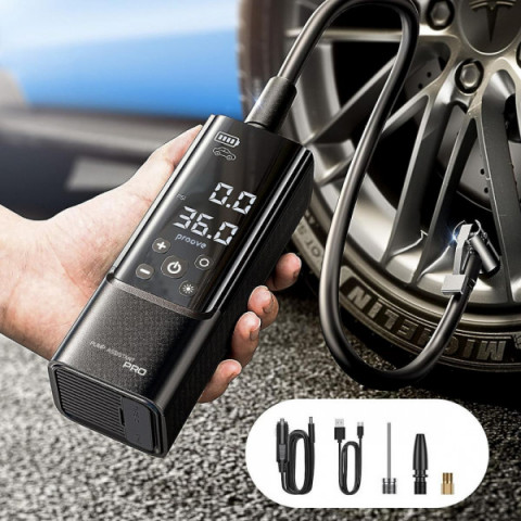 Автомобільний насос Proove Pump Assistant Pro 120W 7500mAh black Купити в Україні