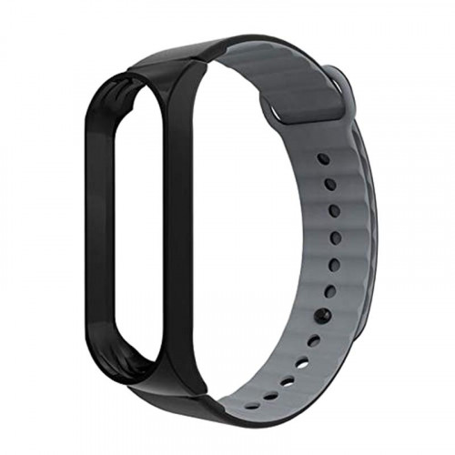 Ремінець Armorstandart Sport Silicone для Xiaomi Mi Band 3 Black/Grey (ARM54514)