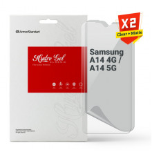 Набір гідрогелевої плівки ArmorStandart Clear + Matte для Samsung A14 4G / A14 5G (ARM66857)