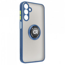 Чохол ArmorStandart Frosted Matte Ring для Samsung M15 5G (M156) Navy Blue (ARM76371)