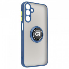 Чохол ArmorStandart Frosted Matte Ring для Samsung M15 5G (M156) Navy Blue (ARM76371)