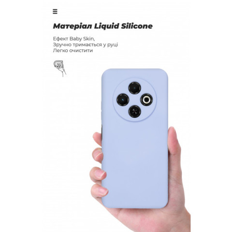 Чохол ArmorStandart ICON для Tecno Spark 30C 4G (kl5) Camera cover Lavender (ARM81206)