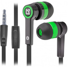 Навушники з мікрофоном Defender Pulse 420 Black/Green (63422)