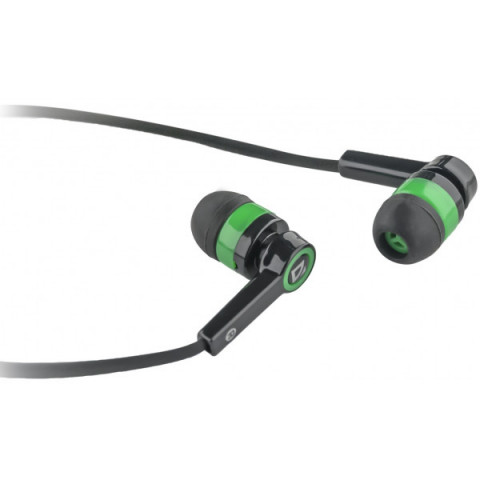 Навушники з мікрофоном Defender Pulse 420 Black/Green (63422)