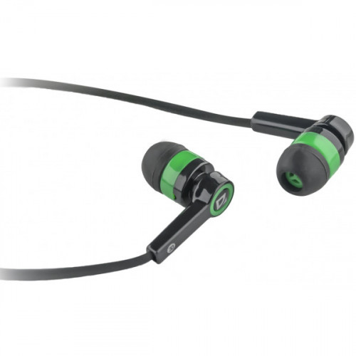 Навушники з мікрофоном Defender Pulse 420 Black/Green (63422)