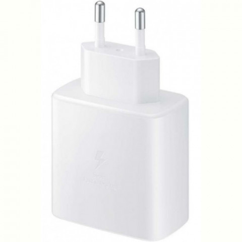 Мережевий зарядний пристрій Samsung EP-TA845 45W Type-C White (EP-TA845NWE) OEM