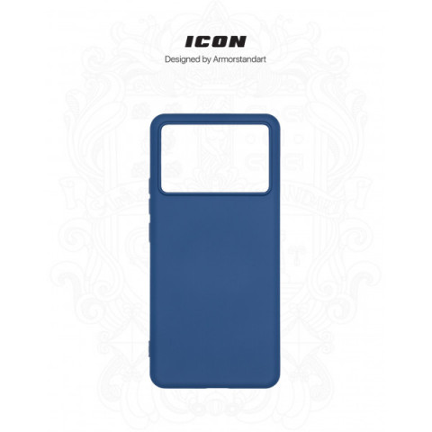 Чохол ArmorStandart ICON для Xiaomi Poco X6 Pro 5G Dark Blue (ARM73366)