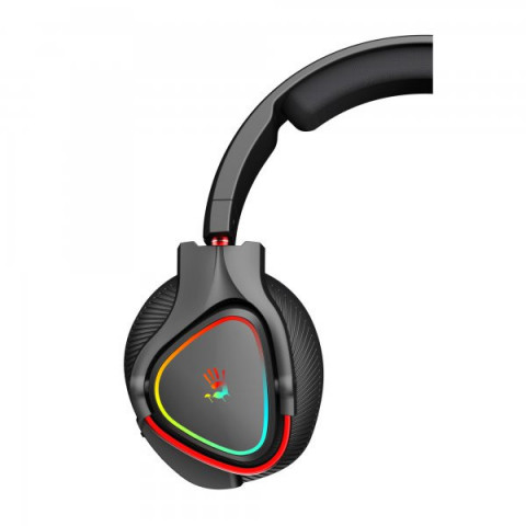 Навушники ігрові Bloody MR720 (Black), RGB, колір чорний