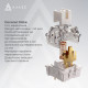 Бездротова механічна клавіатура Ajazz AK820 V2 Coconut Flake Switch (AK820-V2-CF-BGY) Купити в Україні