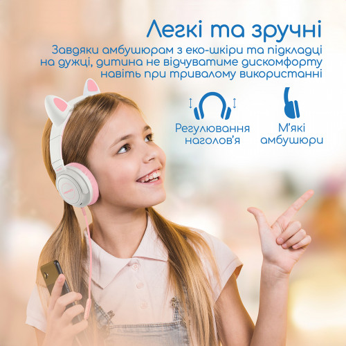 Bluetooth-гарнітура Promate Panda Bubblegum