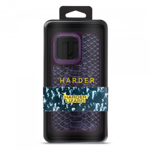 Чохол Harder Lizard для Apple iPhone 15 Pro Max Purple (ARM76874)