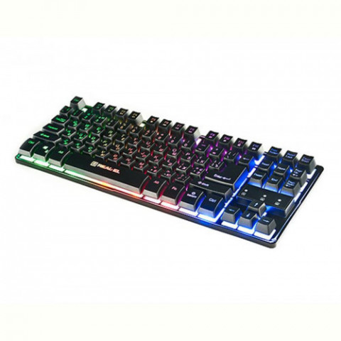 Клавіатура REAL-EL Gaming 8710 TKL Backlit Ukr Black