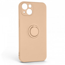 Чохол ArmorStandart Icon Ring для Apple iPhone 13 Pink Sand (ARM68655)