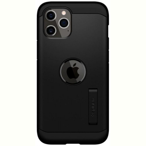 Чохол-накладка Spigen Tough Armor для Apple iPhone 12 Pro Max Black (ACS01626)