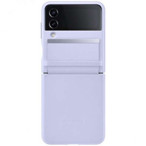 Чохол-накладка Samsung Flap Leather Cover для Samsung Galaxy Flip 4 SM-F721 Serenity Purple (EF-VF721LLEGUA)