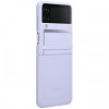 Чохол-накладка Samsung Flap Leather Cover для Samsung Galaxy Flip 4 SM-F721 Serenity Purple (EF-VF721LLEGUA)