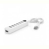 Концентратор USB2.0 Voltronic 7хUSB2.0 White (YT-H7S-W/12904), Blister