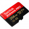 Карта пам`ятi MicroSDXC 256GB UHS-I U3 R200/W140MB/s SanDisk Extreme Pro V30 + SD-адаптер (SDSQXCD-256G-GN6MA)