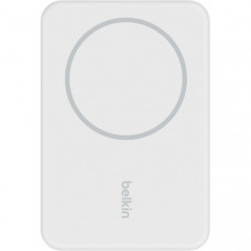 Акумулятор портативний літій-іонний Power Bank Belkin 5000мА·год, 7.5Вт, MagSafe, білий