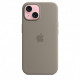 Чохол Apple iPhone 15 Silicone Case with MagSafe Clay (MT0Q3)