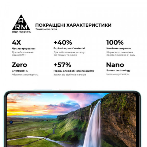 Захисне скло ArmorStandart Pro для ZTE Blade A75 4G (ARM78905)