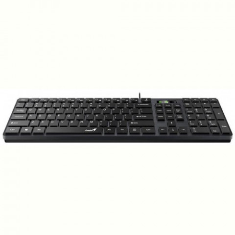 Комплект (клавіатура, миша) Genius C-126 SlimStar Black Ukr (31330007407)