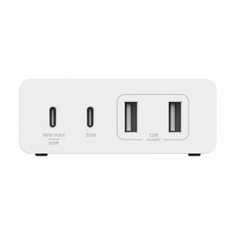 Мережевий зарядний пристрій Belkin Home Charger 108W Dual USB-С/USB-A (WCH010VFWH)