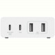 Мережевий зарядний пристрій Belkin Home Charger 108W Dual USB-С/USB-A (WCH010VFWH)