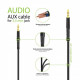 Кабель Intaleo CBFLEXA1 (1283126487538) AUX 3.5mm M-3.5mm M, 1.2м Black