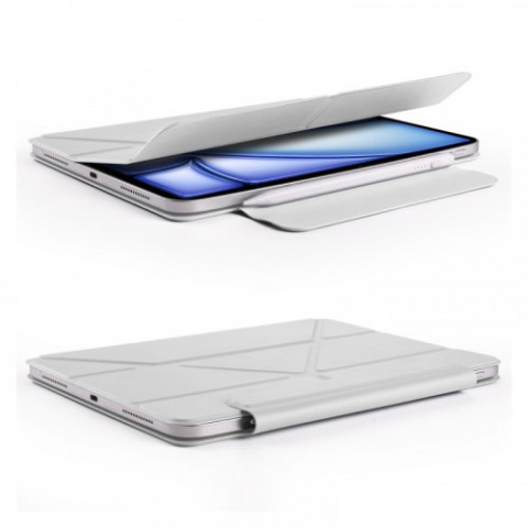 Чохол-книжка BeCover Ultra Slim Origami Magnetic для Apple iPad mini 6 (2021) Gray (712944)
