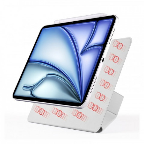 Чохол-книжка BeCover Ultra Slim Origami Magnetic для Apple iPad mini 6 (2021) Gray (712944)