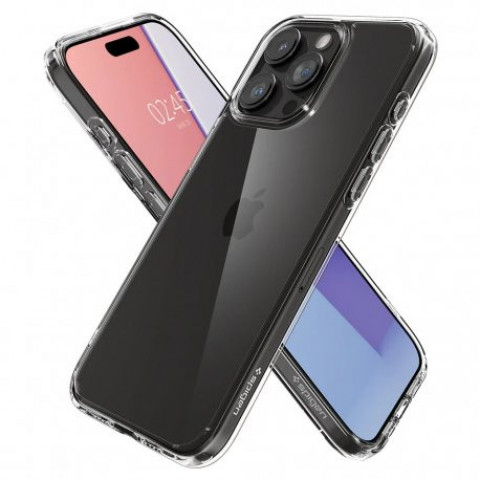 Чохол Spigen Crystal Hybrid для Apple iPhone 15 Pro Crystal Clear (ACS06471)