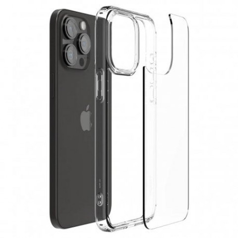 Чохол Spigen Crystal Hybrid для Apple iPhone 15 Pro Crystal Clear (ACS06471)