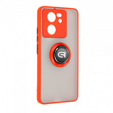 Чохол ArmorStandart Frosted Matte Ring для Xiaomi 13T / 13T Pro Red (ARM72720)
