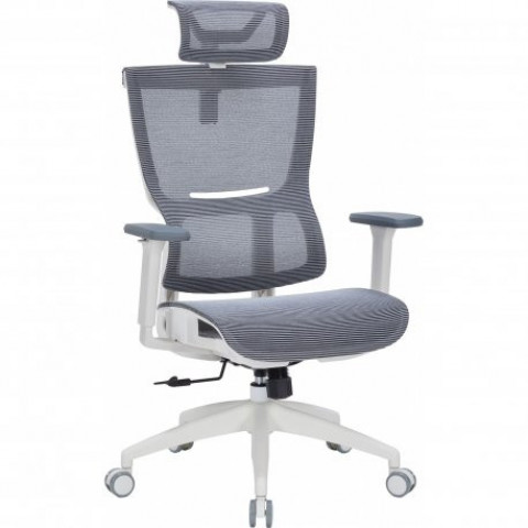Офісне крісло OfficePro Elegant OC660 Dark Gray (OC660-W-DG-DG)