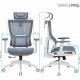 Офісне крісло OfficePro Elegant OC660 Dark Gray (OC660-W-DG-DG)